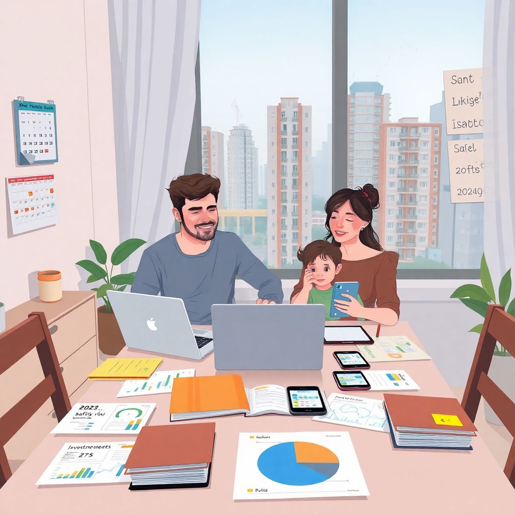 Личные финансы молодой семьи: как совместить ипотеку, детей и инвестиции