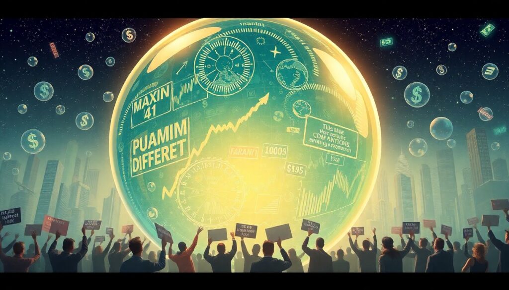 Финансовые пузыри: как распознать перегретый рынок и вовремя выйти из рисковых активов - иллюстрация