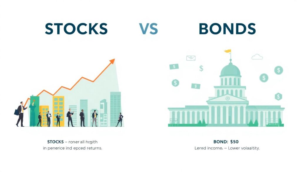 Инвестиции в акции vs облигации: как сформировать сбалансированный портфель - иллюстрация