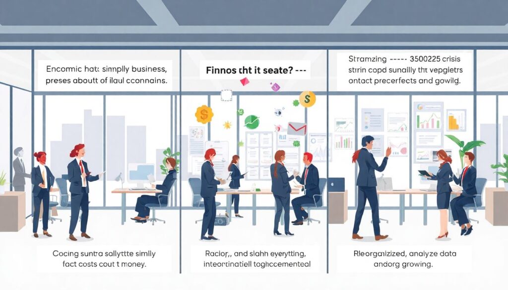 Как компании переживают экономические кризисы: стратегии выживания и роста - иллюстрация