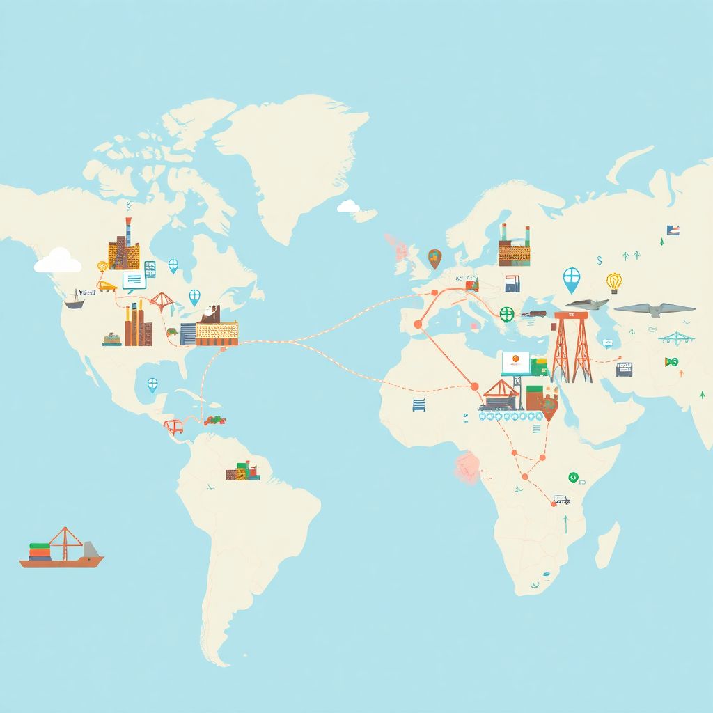 Глобальная перестройка цепочек поставок: кто выигрывает и кто проигрывает